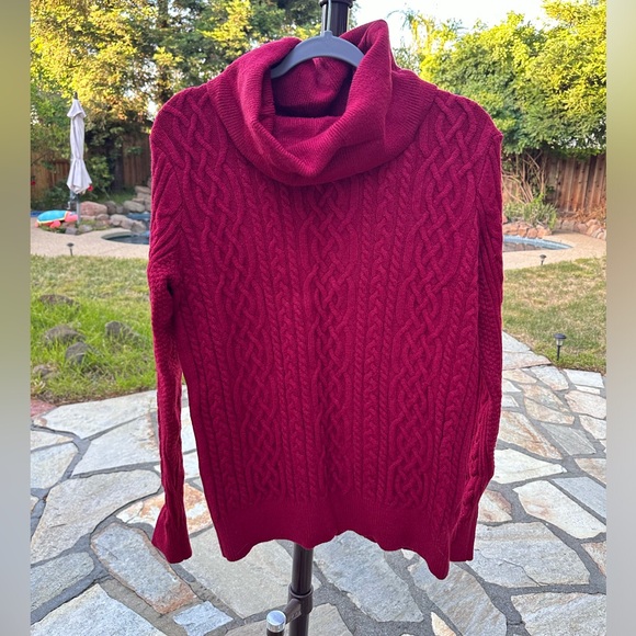 Cardigan sweaters combo: 1 black and 1 red. Selling both. Used only once. - Picture 3 of 4